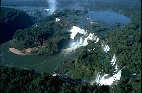 Водопад Игуасу - панорама